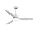 Miniatyrbillede 1 af 2: Moderne Loftventilator, 42 Tommer, LED Belysning,42 tommer, HVID