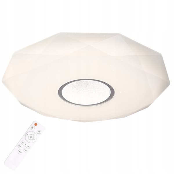 LED loftlampe med fjernbetjening Diamond 24W 2040lm 39cm