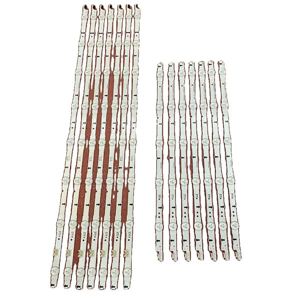 LED Baggrundsbelysningsstrimmel, Kobbermateriale, 14 PCS Sæt, Langtidsholdbar Ydelse