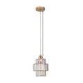 Miniatyrbild 1 av 2: Kristallhängande lampa, modern design, LED-belysning, lykta, kallt vitt