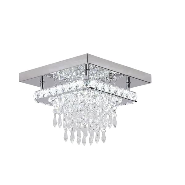 Hängande kristallkrona, modern design, kristalldekorationer, F25, dimbar