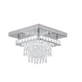 Miniatyrbillede 1 af 2: Led Krystal Lysekrone, Moderne Design, Krystal Accenter, F25, Varm Hvid