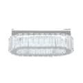 Miniatyrbild 1 av 2: Kristall Taklampa, Oval Design, LED Kronljus, 1 st, Kallvit