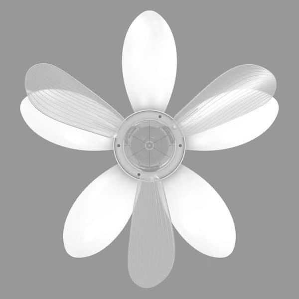 OBOSOE Loftsventilator, 5 blade LED-belysning, med fjernbetjening