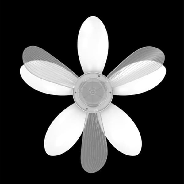 OBOSOE Loftsventilator, 5 blade LED-belysning, med fjernbetjening