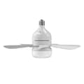 Miniatyrbillede 1 af 4: OBOSOE Loftsventilator, 5 blade LED-belysning, med fjernbetjening