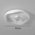 Miniatyrbillede 4 af 9: OBOSOE Loftsventilator/LED-belysning Dæmpbar loftslampe Lydløs viftelampe, med fjernbetjening