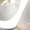 Miniatyrbillede 7 af 9: OBOSOE Loftsventilator/LED-belysning Dæmpbar loftslampe Lydløs viftelampe, med fjernbetjening