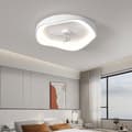 Miniatyrbillede 8 af 9: OBOSOE Loftsventilator/LED-belysning Dæmpbar loftslampe Lydløs viftelampe, med fjernbetjening