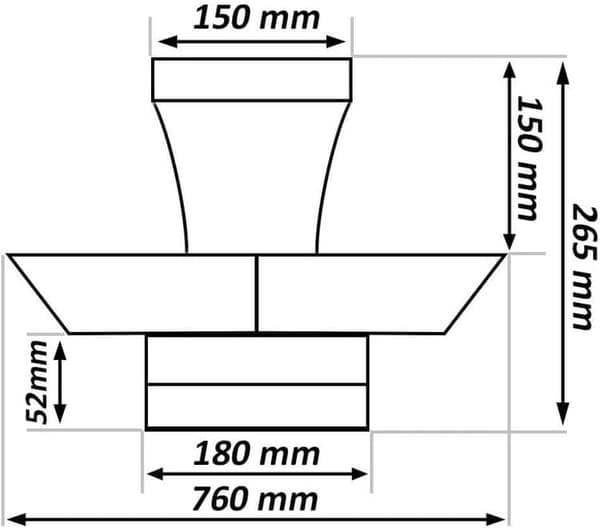 OBOSOE hiljainen kattotuuletin lampulla 76 cm – 28W LED CCT, kaukosäädin, kattotuuletin valaistuksella