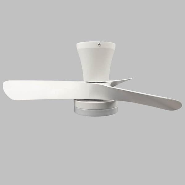 OBOSOE hiljainen kattotuuletin lampulla 76 cm – 28W LED CCT, kaukosäädin, kattotuuletin valaistuksella