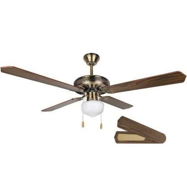 Takfläkt - ORBEGOZO - CL 06132 M - Gammal guld - 60W - Ø132CM - 3 hastigheter