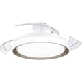 Miniatyrbild 1 av 2: Philips Lighting Bliss Takfläkt 28 W, 35 W (Ø x H) 510 mm x 418 mm guld