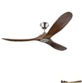 Miniatyrbild 1 av 2: Takfläkt, träblad, fjärrkontroll, mångsidig användning,qiaowei-ying-trä
