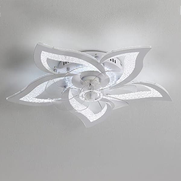 OBOSOE LED-belysning/Takfläktar Dimbar taklampa Tyst fläktlampa, med fjärrkontroll