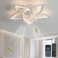 Miniatyrbild 1 av 9: OBOSOE LED-belysning/Takfläktar Dimbar taklampa Tyst fläktlampa, med fjärrkontroll