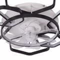 Miniatyrbild 5 av 9: OBOSOE Takfläkt 103 cm med inbyggd LED-belysning – 145 W, 6 hastigheter, dimbar, fjärrkontroll & appstyrning