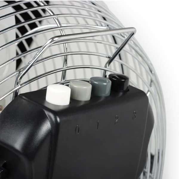 TRISTAR VE-5937 Metallfläkt Ø35 cm - 70 watt - 3 hastigheter - Tilting - Grå
