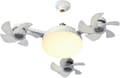 Miniatyrbild 1 av 7: Lollanda 2-i-1 takfläkt med fläktlampa – E27-sockel, fjärrkontroll, 3 färgtemperaturer och 3 hastigheter, för sovrum och kök