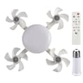 Miniatyrbillede 1 af 2: Drone Fan, LED Lys, Fjernbetjening,D