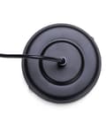 Miniatyrbild 6 av 7: Taklampa Svart Metall 1 Lampa Burform Geometrisk Öppen trådskärm