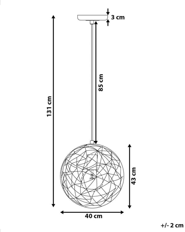 Taklampa Svart Metall Öppen Rund Trådskärm Metall Industriell Design