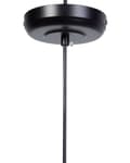 Miniatyrbild 6 av 8: Taklampa Svart Tråd Öppen Skärm Metall Industriell design