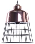 Miniatyrbild 1 av 7: Hängande Taklampa Koppar Industriell