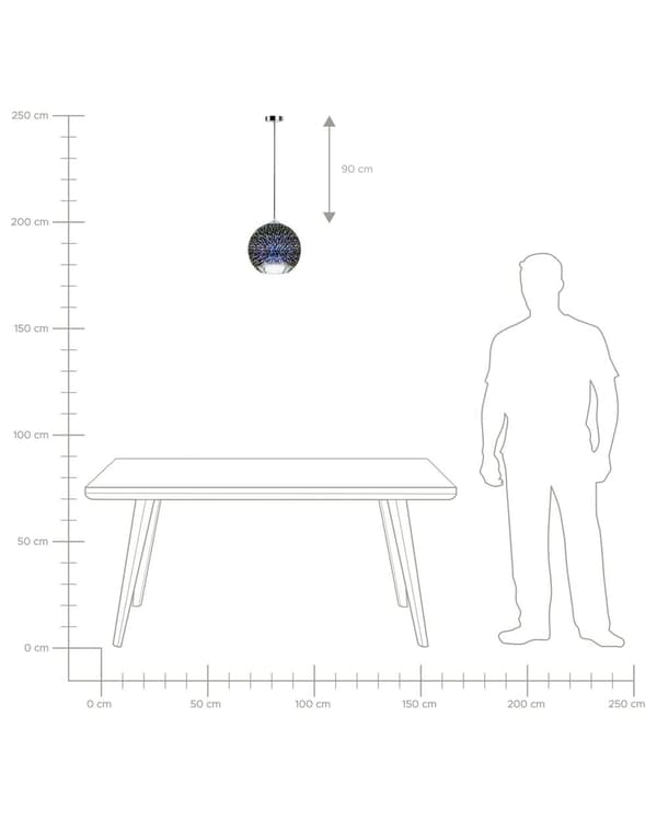 Taklampa Silver Hög Glans Reflektivt Glas Ljuseffekt Rund Form Eklektisk Glamorös Design