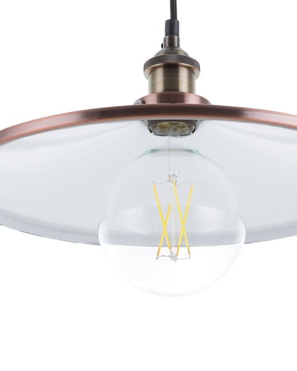 Pendellampa Koppar Metall Modern Industriell design Taklampa
