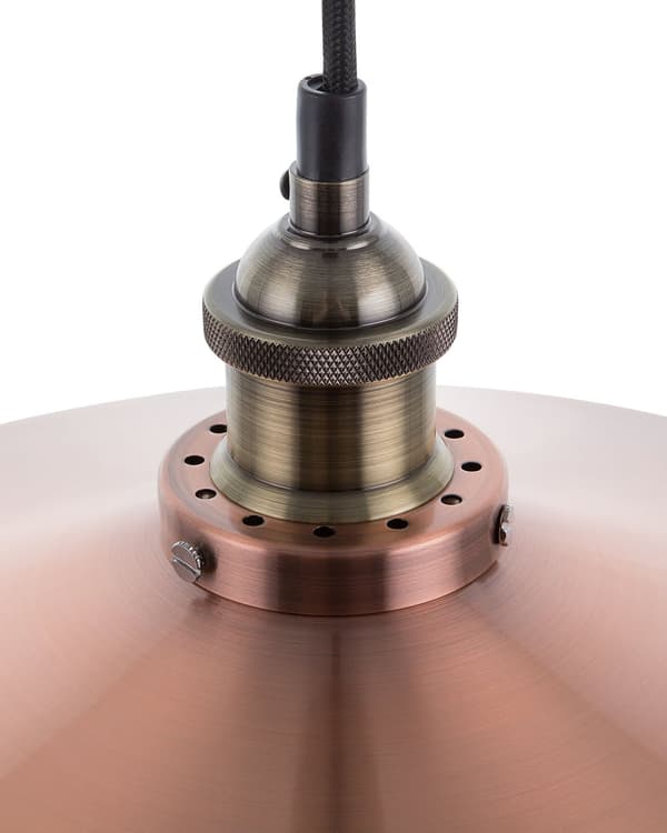 Pendellampa Koppar Metall Modern Industriell design Taklampa