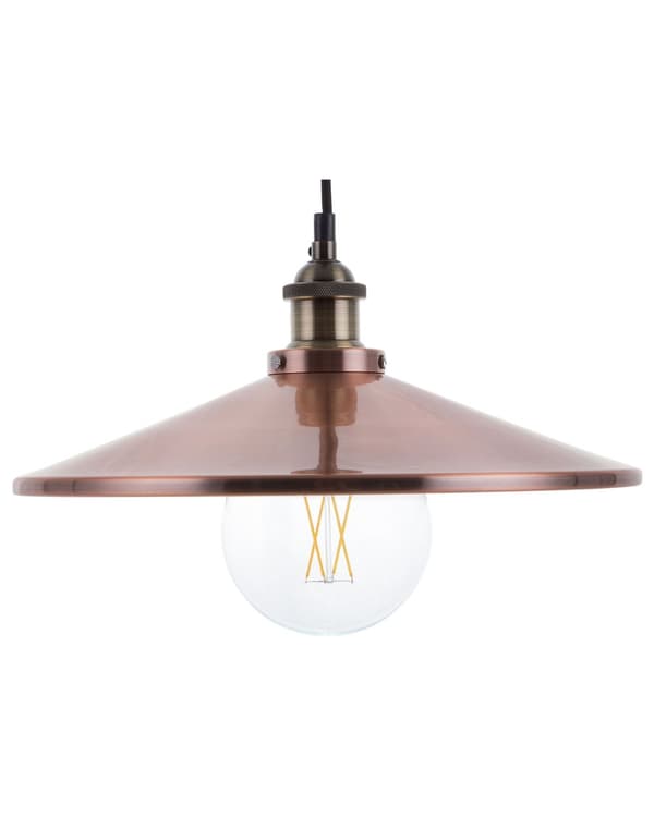 Pendellampa Koppar Metall Modern Industriell design Taklampa