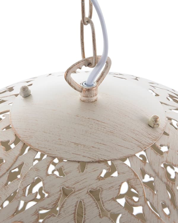 Hängande Lampa Guld Metall Orientalisk Glob Taklampa