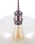 Miniatyrbild 5 av 8: Pendellampa Transparent Glas Arbetslampa Industriell Klassisk Edison