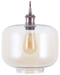 Miniatyrbild 1 av 8: Pendellampa Transparent Glas Arbetslampa Industriell Klassisk Edison