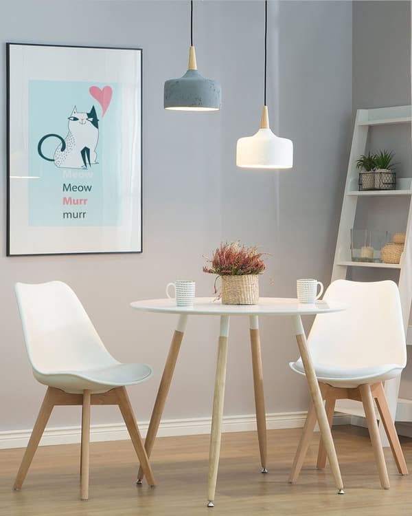 Pendellampa Vit Gips Modern Taklampa