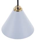 Miniatyrbild 6 av 9: Taklampa Blå Metall 162 cm Hängande Modern