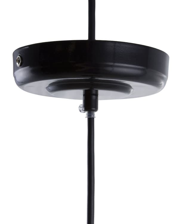 Taklampa Svart Metall 121 cm Kopparram Industriell