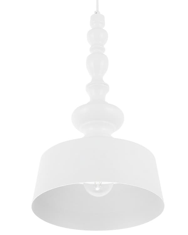 Taklampa Svart Metall Modern Klockform Elegant Kök