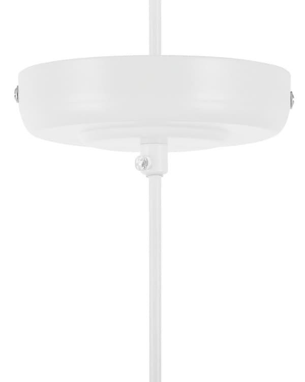 Taklampa Svart Metall Modern Klockform Elegant Kök