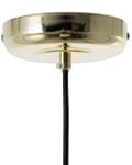 Miniatyrbild 8 av 9: Hängande Lampa Guld och Svart 1 Lampa Glob Modern