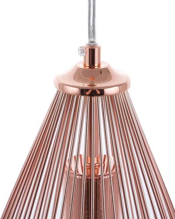 Hänglampa Koppar Trådskärm Geometrisk Burskärm Metall Industriell design