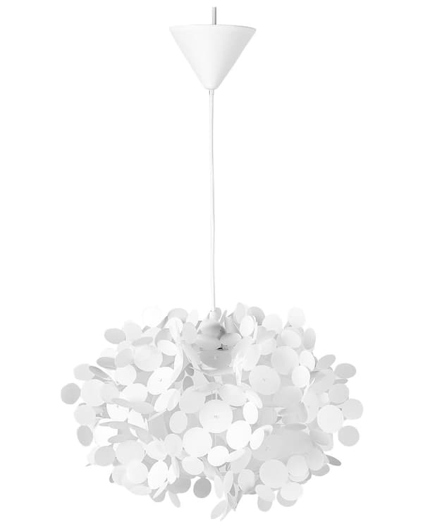 Taklampa Vit Plast Irregjulär form Dekorativ Blombukett Skärm Hänglampa
