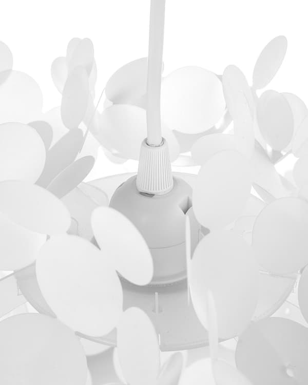 Taklampa Vit Plast Irregjulär form Dekorativ Blombukett Skärm Hänglampa