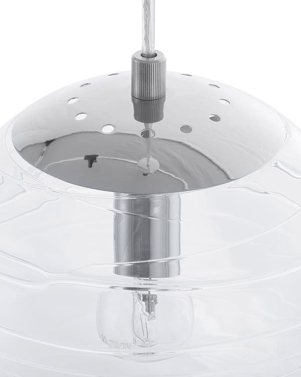 Hängande Lampa Transparent Glas Modern Glob Taklampa