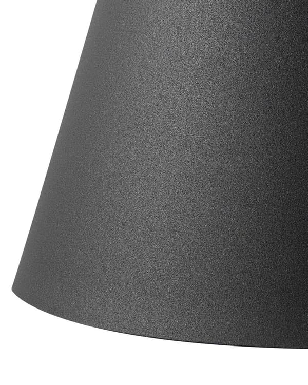 Hängande Lampa Svart Skärm Geometrisk Kon Modern Minimalistisk Design