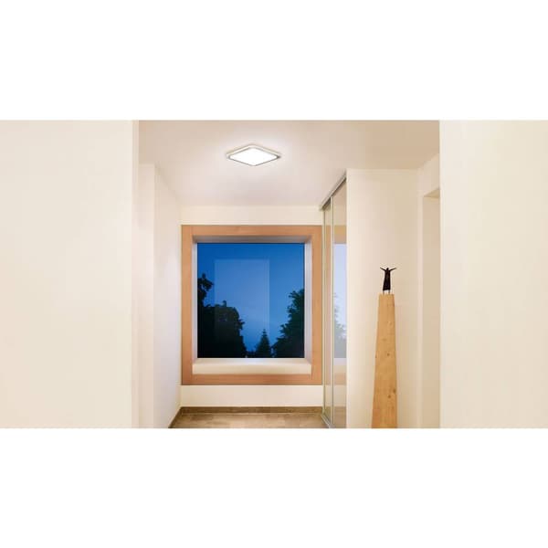 Steinel 052539 RS LED D2 S LED-takbelysning med rörelsedetektor LED LED fast installerad 8.8 W Silver