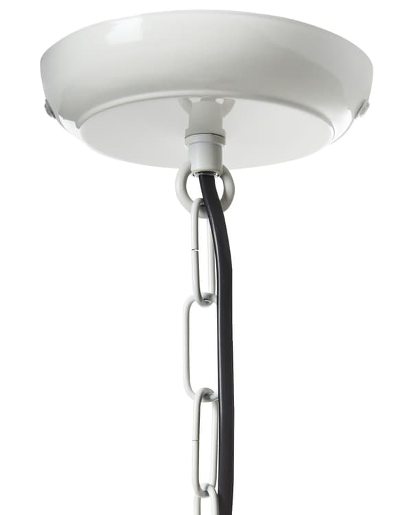 Taklampa Vit Cremefärgad Metall Retro Industriell Riktad Belysning Vardagsrum Sovrum