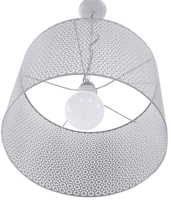 Taklampa Silver Metall Rund Romantisk Dekorativ Funktionell Trumformad