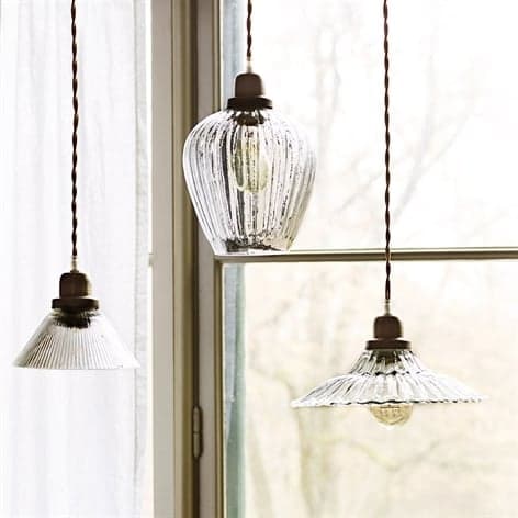 Pendant Lamp Gunilla Small Clear/Antique Brass